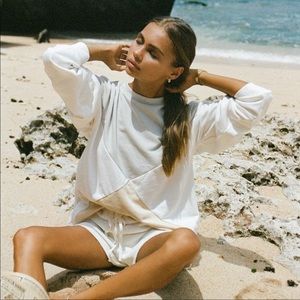 SABO SKIRT Aviana Pullover Sweater Triangle Panels